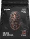 BIRDMAN Falcon Performance Premium Sport Protein Powder Plus Creatin, 31g Protein og 5g Creatin per Serving, Ingen inflation, Ingen Acne, Chokolade Flavor; 1.9Kg