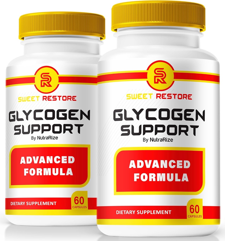 NutraRize (pakke af 2 Sweet Glycogen Support, Official Glycogen Support Capsules, Joint Support Formel Anmeldelser (120 Kapsler)