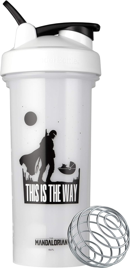 BlenderFlaske Star Wars Shaker Flaske Pro Series Perfekt til Protein Shakes og Pre Workout, 28-Ounce, Dette er vejen