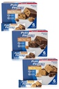 Pure Protein Bars, High Protein, Nutrious Snacks to Support Energy, Low Sugar, Gluten Free, Guild Free Variety Pack (Cookie Dough / Choc Caramel / Peanut Butter Cup), 1.76 oz, Pack of 18