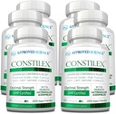 Godkendte videnskab Constilex - hurtig obstipation Relief & støtte fra fremtidige episoder - fremmer sunde niveauer af bakterier og styrker Intestinal Flora - 6 flasker