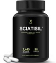 HUMANX Sciatica Focused Formel - Nerve Support with Stabilized R- Lipoic Acid for Extra Strength - Vitaminer fremme sund ryg, HIPS, ben, fødder - Neuropati kosttilskud - Sciatisil