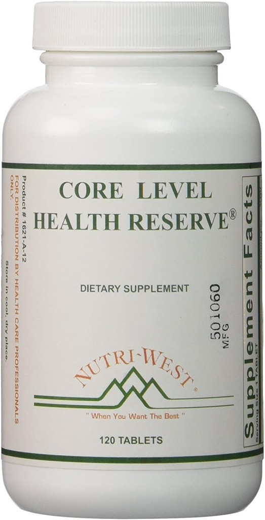 Core Level Health Reserve - 120 tabletter af Nutri West