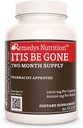 Remedy 's nutrition Itis Be Gone Gone 124; 1.000 mg, 60 Vegansk Kapsler Herbal Kosttilskud 124; Two Month Supply