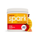 AdvoCare Gnist - Energy Drink Mix - Vitamin & Aminosyre supplement - Understøtter Energi & Fokus - Bærbar immunforsvar - Sukkerfri - Mango Jordbær (10,5 oz)