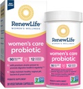 Renew Life Women 's Probiotic Capsules, Understøtter pH balance for kvinder, Vaginal, urinveje, fordøjelsessygdomme og immunforsvar, L. Rhamnosus GG, Dairy, Soy og Gluten- Free, 90 milliarder CFU - 30 Ct
