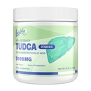 LivLyLuxe TUDCA pulver leverstøtte supplement - 2000mg høj absorption lever Detox & Reparation Support med mælk tidsel, Artiskoke, Bile Salte, Ox Bile, Herbal Blend-30 Serveringer, Non- GMO