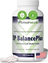 EP BalancePlus Multivitamin til voksne - Multivitamin til mænd og kvinder med vitaminer og mineraler - methylfolat & aminosyrer til ernæringsstøtte - General Wellness Supplement, 180 kapsler