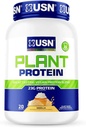 USN Nutrition Vegan Plante Protein Powder 124; Pea, Brown Rice, & Pumpkin Seed Protein Blend Budd124; 23g Protein, Sugar Free, Great Tasting Budding 124; 1.5lbs (Vanilla)