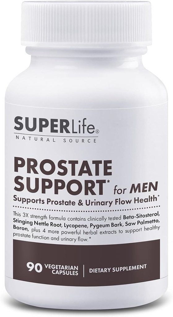 Fresh Start Prostate Support - 3X Styrke med Beta sitosterol, Saw Palmetto, Nettle & Pygeum Bark Ekstrakter â 124; Understøtter Prostate sundhed & Normal urinstrøm â 124; supplement - 90 kapsler