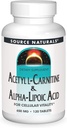 Source Naturals Acetyl L- Carnitin & Alpha- Lipoic Acid 650mg - 120 tabletter