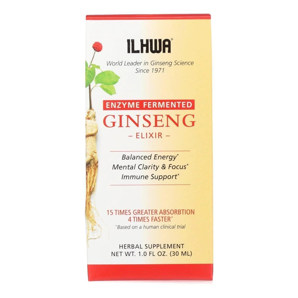 IL HWA Ginseng Enzyme Fermenteret ELX, 30, 9 Gram