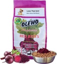 Olewo Original Red Beets for Dogs - Natural Anti Itch for Dogs, Hundemad Topper, Immun, Cleansing, Hud & Coat Support, Dehydreret Hel Food Dog Multivitamin, Fiber for Dogs, 2.2 lbs