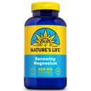 Natures Life Renewing Magnesium 500 mg - Citrate, Malat, Oxide Plus vitamin B- 6 - Muscles and Nerves Support - Lab Verified (250 Servere, 250 VegCaps)