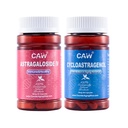 CAW Telomere Support Hypersorption Cycloastagenol 10mg 30 Kapsler og Astragalosid IV 50mg 30 Kapsler