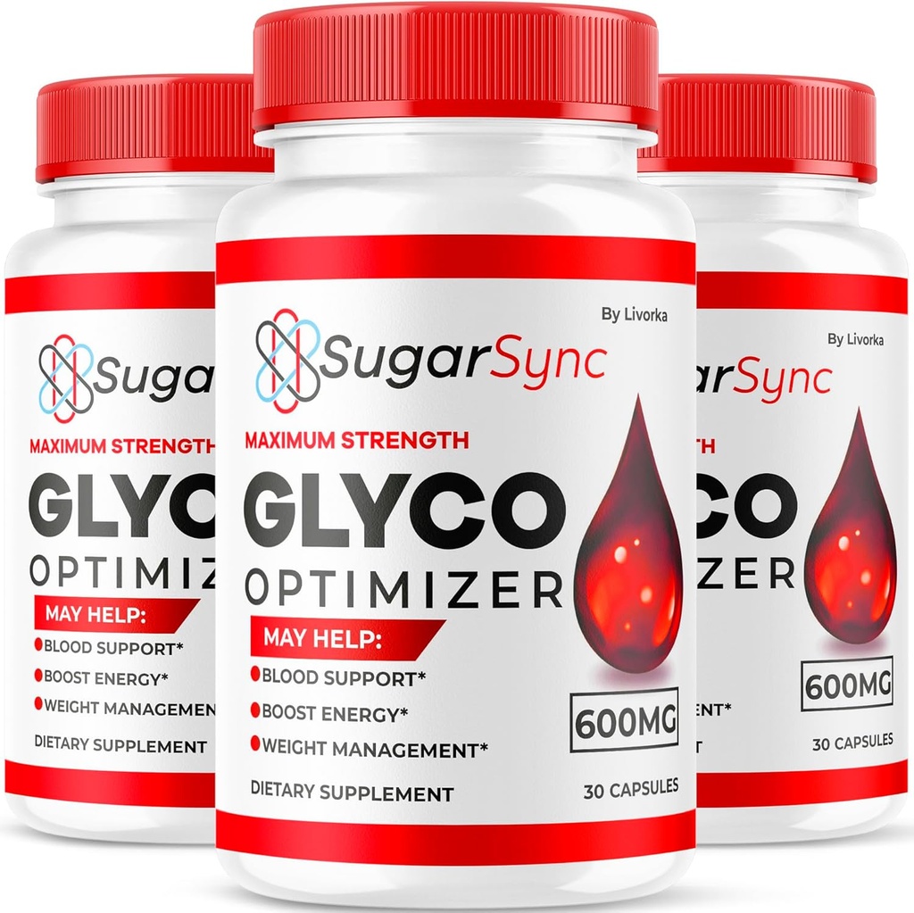 LIVORDA (3 Pack) Sugar Sync Glyco Optimizer, Sugar Sync Glyco, SugarSync Glyco Optimizer, SugarSync Glyco, Sugar Sync Glyco Optimizer, Sugar Sync Glyco Optimizer Anmeldelser, 90 Kapsler