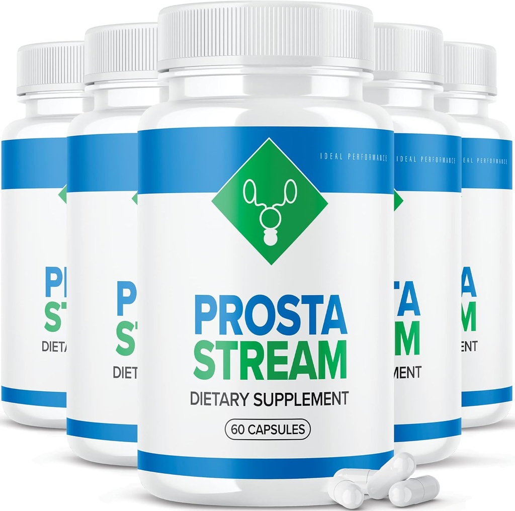 IDEAL YDEEVNE (5 stk.) Prosta Stream Prostata Supplement Prostastream Pills (300 kapsler)