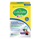 Kulturelle immunforsvar Probiotisk med C-vitamin, D-vitamin og Zink + Elderberry, non-GMO, 4-in-1 immunstøtte til børn i alderen 3 + *, blandet berry tyggebånd, 60 Greve