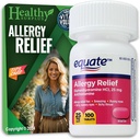 Sund Surplus ® Vital Volumes Tips Card & Equate Allergy Relief Diphenhydramin HCL, 25 mg 100 tabletter Bundle