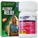 Sund Surplus ® Vital Volumes Tips Card & Equate Allergy Relief Diphenhydramin HCL, 25 mg 100 tabletter Bundle