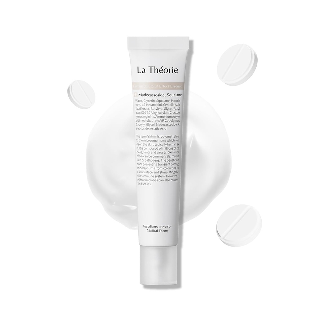 La Theorie Dual Effect (Cream) Essence for problematisk hud med svampe og små bump (Fedtsyrefri, 1,35 Fl Oz)