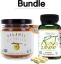 Greenbow Organic Bee Pollen - 100% USDA Certified Organic, Pure, Natural Bee Pollen - Superfood pakket med proteiner, vitaminer og mineraler - 155g Royal Jelly 2000mg 60 caps