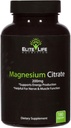 Magnesium Citrate 200mg - Pure, High- Potency, Bioavailable, og Natural Magnesium - Optimum for Stress Relief, Sleep, Afslapning, Forstoppelse, og Brain Support Now - med 180 kapsler