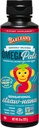 Barlean 's Omega Pals Omega 3 for børn, Yummy Jord- Nana Flavored Children' s Liquid Flax Seed Oil Supplement med 1,483 mg ALA, non-GMO, Vegan Brain og Eye Health, 8 oz