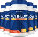 rize labs (5 Pack) Actiflow Capsules, Actiflow Advancedl Supplement to Improve Well-Being, Actiflow Maximum Strength Formula, Actiflow Prostate Heath Reviews (300 Capsules)