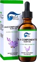"Sleep Aid Drops Special Formel med Valerian Root, Melatonin, Kamille, Lavendel, Rhodiola Rose, og Vitamin B6 Sleep Support