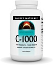 Source Naturals C- 1000, with Rose HIPS 1000 mg for immunsystem support - 250 tidsudgivelsestabletter