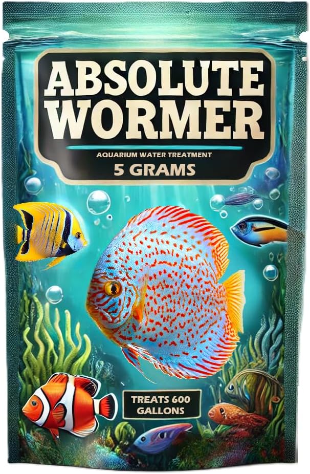 Ferskvand og saltvand Fish Powder Medication. med parasitter og fluer. (5G - Traktater 600 GALLONS)