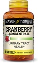 MASON NATURAL Cranberry 12: 1 Koncentrat med C-vitamin & E, understøtter immunforsvar & urinvejssygdomme, 90 kapsler