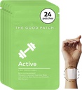 Den gode Patch Aktiv Patch, Energistøtte, Natural Patch med Koffein, Beta Alanine, Rhodiola, Plant drevet Wearable Wellness, Vedvarende udgivelse (24 Total Patches)