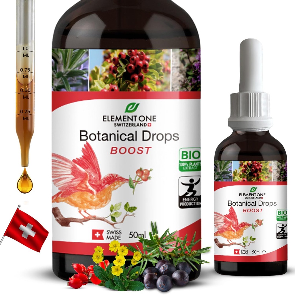 Natural Botanical Drops Boost, Metabolism & Weight Control Drops, Liquid Drops for Women & Men, Best Natural Fat Control & Immune Support Drops (50ml)