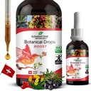 Natural Botanical Drops Boost, Metabolisme & Vægt Control Drops, Flydende Drops til kvinder & Mænd, Bedste Natural Fat Control & Immun Support Drops (50ml)