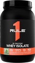 Regel 1 R1 Protein Whey Isolate - med 25g Protein & 6g BCAA Eksklusivt fra Isolated & Hydrolysed Kilder til træning Inddrivelse (2 Pund *, Mint Chocolate Chip)