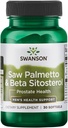 Swanson Saw Palmetto og Beta Sitosterol 30 Sgels