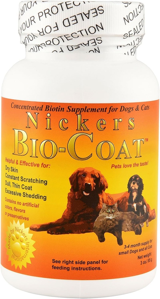 Bio Coat Koncentreret biotin supplement - 3 oz