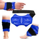 ZNÖCUETÖD Ankle Ice Pack Wrap til hævelse, Gel Wrist Foot Ice Packs til Injuires Genanvendelige, Hot Cold Pack Kompression for smerte Relief, Achilles Tendonitis, Plantar Fasciitis, Sprained, Kirurgi Inddrivelse