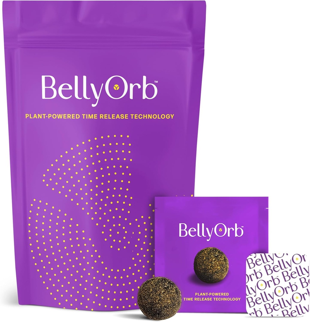 Lure Essentials Belly Orb - BellyOrb Sticker - Arbejder for mænd og kvinder med ormwood, Clove, kanel, Ginger 30 stykker