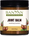 Banyan Botanicals Joint Balm - Organic Balm for Joints med Boswellia og Guggulu - til støtte Komfortable Joints og Samlet Fælles Sundhed - 4 oz - Ikke-GMO bæredygtigt souced Petroleum Free