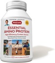 ANDREW LESSMAN Essential Amino Protein 90 Capsules - A Highly Bioavailable Protein Source with Essential and Branched Chain Amino Acids. Supports Structure and Function of Key Organs and Tissues.