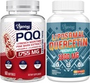 Birspy Vigorizar French Maritime Pine Bark Extract med Dual- Delivery + 1600 MG Liposomal Quercetin Phytosome
