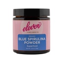 Elleve TLC, Organic Blue Spirulina Powder, Flavorless, Superfood, Vitaminer + Minerals, Espirulina Azul en Polvo, Plant Protein, Non- GMO, Non Messy Glass Jar, 1.24 Ounce 35 Servering