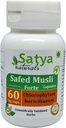 Safed Musli Forte Capsules 500 mg. 60 Veg. Capsule Medical 124; Safed Musli (Chlorophytum Arundinaceum) Uddrag Kapsler til mænd og kvinder Medical 124; Ayurvedic Herbal Supplement / Remedies (1 flaske med 60 Kapsler)