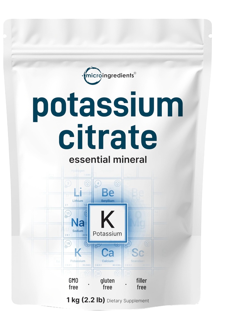 US Origin Kalium Citrate Powder, 1 KG (35 Ounce)