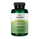 Swanson Tri-Fiber Complex - Digestive Health Supplement Made with Psyllium, Oat Bran, & Apple Pectin - (100 Capsules)