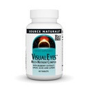 Source Naturals Visual Eyes Dietary Supplement - Multi- Nutrient Complex med Bilberry Extract, Lipoic Acid og Lutein - 60 tabletter