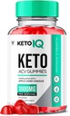 Keto IQ ACV Gummies, Keto IQ Keto ACV Gummies Advanced Weight Loss Vitamin Supplement for Mænd Kvinder, KetoIQ Keto IQ Gummies Apple Cider Vinciture Formel 1000MG Keto + Folinsyre Beet Root (60 Gummies)